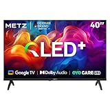 Metz QLED 40 Pollici Smart TV FHD MQF7000Z, HDR10, Dolby Audio, Riduzione Luce Blu, Google TV, Googlecast,Tuner DVB-T/T2/C/S/S2/Analogico