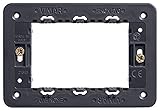 Vimar 21613 Supporto 3 Moduli, Grigio