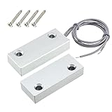 Gebildet Sicurezza Domestica Contatto Porta Avvolgibile Cablato Interruttore Reed Magnetico Magnete Vicino-Collegamento Circuito Magnete Lontano-Interruzione Circuito,Applicazioni MC-51