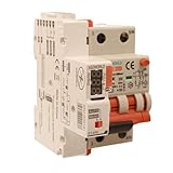 Interruttore Magnetotermico Differenziale Con Riarmo Automatico, RCBO Tipo A Curva B, Idn 300mA / 0.3A, In 32A, 2P Veri 6kA, 3 Moduli, con 3 Tentativi di Riarmo (10s/60s/300s)