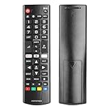 Telecomando AKB75375608 Compatibile Con LG TV 32LK6100 32LK6200 43UK6470 43UK6400 43LK6100 43UK6750 43UK6500 49UK6300 49LK6100 49LK5900 50UK6300 50UK6470 Sostituzione Controllore Con Netflix Pulsante