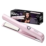 Beurer HS 20 Piastra per Capelli Senza Fili con Batteria Ricaricabile, 3 Temperature, Riscaldamento Rapido, USB, Ceramica e Tormalina, Compatta da Viaggio, Rosa