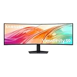 Samsung ViewFinity S9 S49F950UAU - S95UF Series - LED-Monitor - gebogen - USB - 124.5 cm (49')