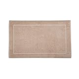 Caleffi 7379, Cotone Sirena Tappeto Bagno, Naturale