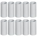 10 Giunti lisci, dritto, per tubo rigido, ⌀16mm, IP40, antipolvere, uso interno, giunto lineare, manicotto, per impianto elettrico, cavi elettrici, PVC, alta resistenza