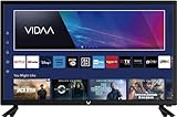 Majestic SM22 FHD V1 - Televisore SMART LED FULL HD 22', Sistema operativo VIDAA, Wi-Fi integrato, DVB-T/T2 e DVB-S/S2, Doppio sistema di alimentazione: AC 100/240V - DC 12V, Telecomando, USB
