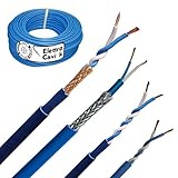 ELETTROCAVI K - CAVO VIDEOCITOFONO 2x1 mm² 2 FILI TWISTATO BIPOLARE 2 POLI PROFESSIONALE UNIVERSALE MADE IN ITALY 10 METRI