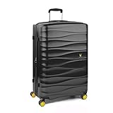 RONCATO STELLAR trolley rigido grande 76 cm, espandibile con zip, con sistema di chiusura TSA - Antracite