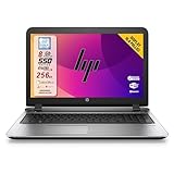 HP Probook, Pc Portatile Notebook intel core i5-6200U, Display HD da 15,6', Ram 8 Gb, SSD 256 Gb, Pacchetto Libre, W10 (ricondizionato)