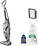 Bissell CrossWave C3 Pro, Aspirapolvere Con Filo, Aspira, Lava & Asciugare, Scopa Elettrica, Potente Estrazione di Sporco Umido e Secco, Lavapavimenti 3-in-1, Pulizia per Più Superfic, 3555N
