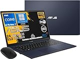 ASUS Notebook ExpertBook B1, pc portatile, Cpu Intel i7 di 13Th 10 Core, Ram 24 Gb, SSD M.2 Nvme 512GB, 15,6 FHD, wi-fi, 4 Usb, Bt, Intel Iris xE, Windows 11 Pro, Libre Office, MOUSE OMAGGIO