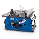 Scheppach HS210 - Sega circolare da tavolo, piccola sega circolare da tavolo, 1500 W, 230 V, diametro 210 mm, altezza massima di taglio 70 mm