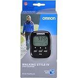 OMRON Walking Style IV Pedometro, Nero