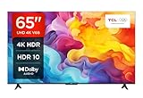 TCL 65V6B TV 65' 4K HDR Ultra HD Google TV con design senza bordi Dolby Audio Compatibile con Google Assistant