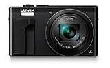 Panasonic Lumix DMC-TZ80EG-K Fotocamera, 18,1MP, Zoom Ottico 30x Post Focus, 4K Photo & 4K Video, Nero