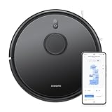 Xiaomi Robot aspirapolvere e lavapavimenti Robot Vacuum S20, piano di pulizia intelligente con navigazione laser LDS, Nero