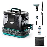 Rowenta Clean It, Lavatappeti Portatile, Lava Tappezzeria per Tappeti, Lava Divani, Auto con Testine Intercambiabili, 3.8 L, Doppio Serbatoio Acqua Pulita/Sporca, Sistema di Auto Pulizia,750 W,IN5020