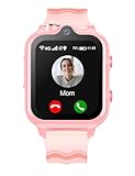 Carneedi Smartwatch Bambini GPS 4G Orologio Intelligente con WiFi Videochiamata SOS fotocamera Messaggio Modalità Classe Lettore Musicale Notifica Vibrazione Orologio Telefono per Ragazzi e Ragazze