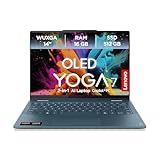 Lenovo Laptop Yoga 7 2 in 1 | Copilot+ PC | Display OLED WUXGA da 14' | AMD Ryzen AI 5 | grafica AMD Radeon | RAM da 16 GB | SSD da 512 GB | Win11 | QWERTZ | Tidal Teal | incl. penna | 3 mesi Premium