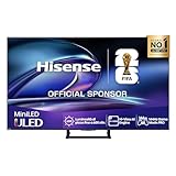 Hisense TV 65' Mini-LED 144Hz 4K 2025 65E8Q, Smart TV VIDAA U8, Dolby Vision IQ, HDR 10+ Adaptive, 144Hz Game Mode PRO, Dolby Atmos 2.1 con Subwoofer, Alexa Built-in, VIDAA Voice, lativù 4K, 65''