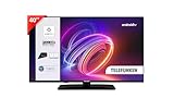 TELEFUNKEN 2025 Smart TV 40' Full HD TE40750B49V4DAZ, TV LED 40 Pollici con Google Assistant Integrato, Compatibile con Google Home, Digitale DVB-T2, Dolby Vision HDR10, Android TV, Dolby Audio