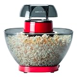 Cecotec Macchina per Popcorn Elettrica Fun&Taste P'Corn Easy. Popcorn Maker, 1200 W, Sistema di Iniezione d'Aria, Ciotola Estraibile, Coperchio Antiaderente e Rimovibile, Design Compatto