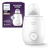 PHILIPS Avent Scf358/00 Scaldabiberon Per Un Riscaldamento Rapido E Uniforme Di Latte E Alimenti Per Bambini, Bianco