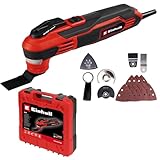 Einhell Utensile multifunzione TE-MG 350 EQ (350 W, da 22.000 a 40.000 min^-1 numero di vibrazioni, luce LED, chiusura a sgancio rapido, custodia e accessori)