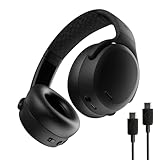 Skullcandy Crusher ANC 2 Cuffie Wireless Over-Ear con Cancellazione del Rumore, Sensory Bass, Skull-iQ, Microfono, 50 Ore di Autonomia, Compatibili con Alexa, Connessione Bluetooth - Nero