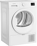 Indesit C YD 83D WW IT – Asciugatrice 8 Kg A Pompa di Calore, Libera Installazione, Classe D, Filtro 2 In 1, Ciclo Veloce, Cotone Eco, Refresh. 84,6 x 59,8 x 54,5 cm