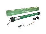 Motore per Tende da Sole Elettriche 100 kg - 50 Nm RISPARMIO ENERGETICO Automazione Tenda da sole Motori completi di accessori e istruzioni adattatori da 70 mm o 78 mm (70 mm)