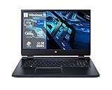acer Predator Helios 300 PH317-56-71RM Notebook Gaming, Processore Intel Core i7-12700H, Ram 32 GB DDR5, 1024 GB SSD, Display 17.3' QHD IPS 165 Hz, NVIDIA GeForce RTX 3070Ti 8 GB, Windows 11 Home