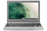 SAMSUNG Chromebook 4, Computer Portatile XE310XBA Chrome OS, Display Screen 11.6” Full HD LED, Batteria 39Wh, RAM 4GB, Memoria 64 GB, USB-C, Platinum Titan, Versione Italiana