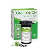 OneTouch Select® Plus Strisce reattive per 25 test glicemici per l’automonitoraggio della glicemia I 1 confezione contenente 25 strisce reattive