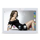 TYD 10.1“ pollici Tablet Android 9.0 Phablet Octa Core 4 GB RAM 64 GB ROM 3G Phablet con WiFi GPS Bluetooth Netflix Google Play (Argento)