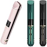 Deals-Piastra Wireless portatile senza fili Mini USB da viaggio con piastre in ceramica Multicolore
