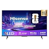 Hisense Smart TV QLED 43' 4K 43E7Q PRO, Smart TV VIDAA, Dolby Vision IQ, HDR 10+ Adaptive, 144hz Game Mode PRO, Dolby Atmos, Alexa Built-in, VIDAA Voice, Tuner DVB-T2/S2 HEVC 10, lativù 4K