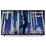 Sony BRAVIA 8 OLED 55 Pollici 4K HDR Google Smart TV | Gaming Menu per PlayStation 5, IMAX Enhanced, Dolby Vision Atmos, Chromecast, AirPlay, 120Hz 55XR80
