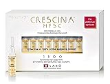 Crescina HFSC Trattamento per la crescita dei capelli diradato cuoio capelluto per uomo, 20 fiale (1300 - grave perdita di capelli)