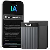 Plaud Note Pro Registratore Vocale AI 64 GB con Trascrizione Automatica e Riassunti per Chiamate Riunioni Lezioni Interviste fino a 50 ore, 112 lingue, Plaud Intelligence, Case Included, Nero