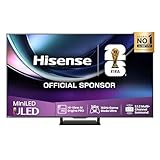 Hisense TV 55' Mini-LED 165Hz 4K 2025 55U72Q PRO, Smart TV VIDAA U9 con 1000+APP, Dolby Vision IQ, HDR 10+ Adaptive, 165Hz Game Mode Ultra, Dolby Atmos 2.1.2 con Subwoofer, Alexa Built-in, 55''