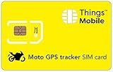 SIM Card per MOTO GPS TRACKER Things Mobile con copertura globale e rete multi-operatore GSM/2G/3G/4G LTE, senza costi fissi, senza scadenza e tariffe competitive, con 10 € di credito incluso