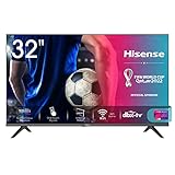 Hisense 32AE5500F Smart TV LED HD 32', Bezelless, USB Media Player, Tuner DVB-T2/S2 HEVC Main10