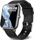 KALINCO Smartwatch, Orologio Fitness con Cardiofrequenzimetro e Monitoraggio del Sonno, Orologio con Cinturino Milano, Smartwatch IP67 Impermeabile per Uomo Donna per Android iOS