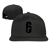 JYRJ Unisex Rainbow Six Siege Logo Baseball cap Adult Adjustable Snapback Hat