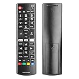 Telecomando AKB75375608 compatibile con LG 4K UHD TV 32LK6100 32LK6200 32LK610BPLB 43UK6450PLC 43LK5900PLA 43LK5910PLC 43UK6400PLF 49LK5900000PLF PLA Sostituzione Controller con Netflix Pulsanti