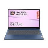 Lenovo IdeaPad Slim 3 Notebook 15,6” FHD (1920x1080), AMD Ryzen 5 7520U, 16GB RAM, 512GB SSD, Grafica Integrata, WiFi 6, Windows 11 Home - Stone Blue