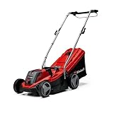 Einhell GE-CM 18/33 Li - Kit (1x4,0Ah) Tagliaerba a batteria Power X-Change (18 V, 4,0 Ah, taglio 33 cm, raccolta 30 L, ruote ant. 150 mm, post. 180 mm, incl. batteria da 4 Ah e caricabatteria)