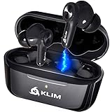 KLIM Pods V2 - NOVITÀ 2024 - Auricolari Bluetooth Wireless + Suono di alta qualità + Eccellente isolamento + Associazione semplice e rapida + Batteria a lunga durata 24H + Cuffie Bluetooth senza fili