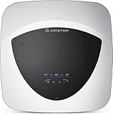Ariston 3100353 Andris LUX ECO 30/15 - Scaldabagno Elettrico, 220 V, Bianco, 30 litri, Realizzato per essere installato in Italia [Classe di efficienza energetica D]